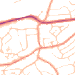 Daytime road noise heatmap for S10 5TJ