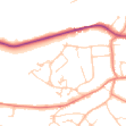 Daytime road noise heatmap for S10 5TS