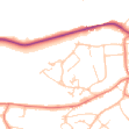 Daytime road noise heatmap for S10 5TT