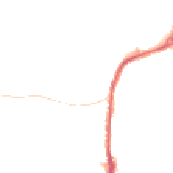 Night-time road noise heatmap for S11 7AQ