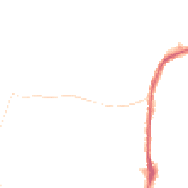 Night-time road noise heatmap for S11 7BG
