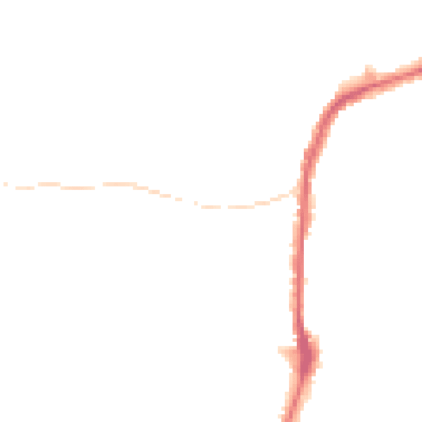 Night-time road noise heatmap for S11 7BP