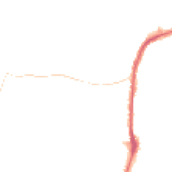 Night-time road noise heatmap for S11 7BZ