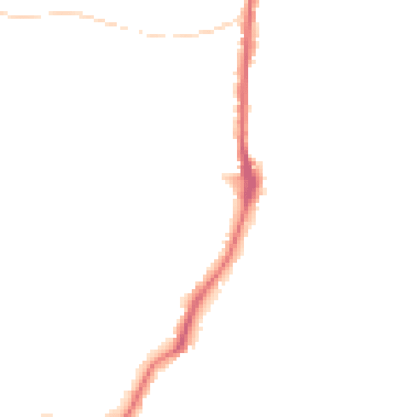 Night-time road noise heatmap for S11 7GE