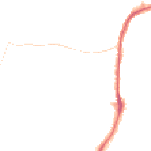 Night-time road noise heatmap for S11 7JB