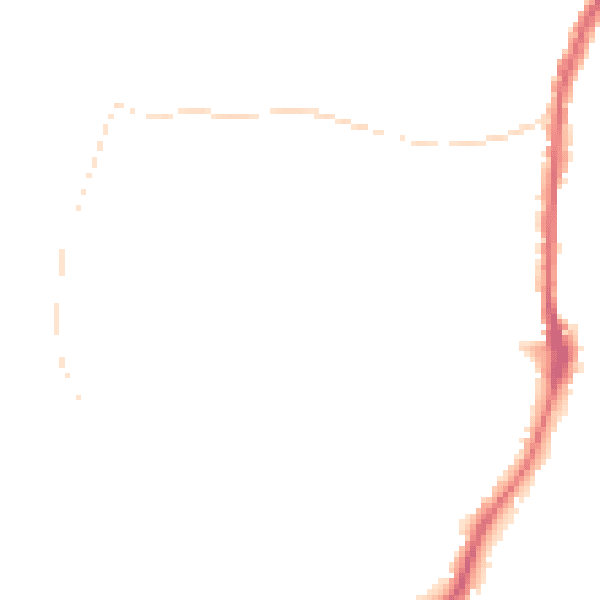Night-time road noise heatmap for S11 7JQ