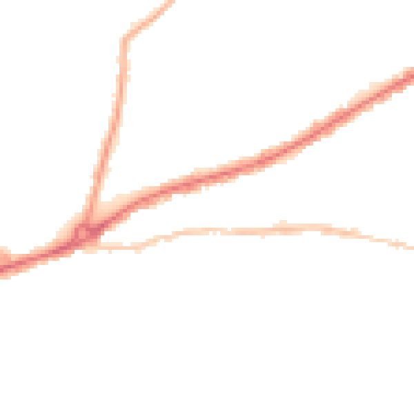 Night-time road noise heatmap for S11 8QF