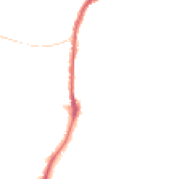 Night-time road noise heatmap for S11 9DF