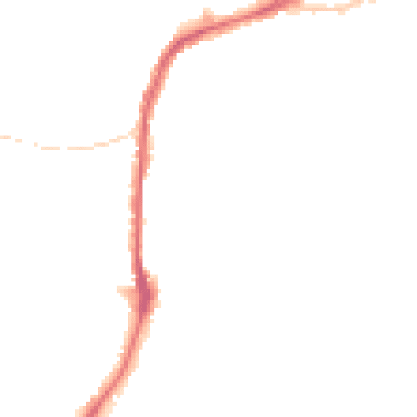 Night-time road noise heatmap for S11 9DW