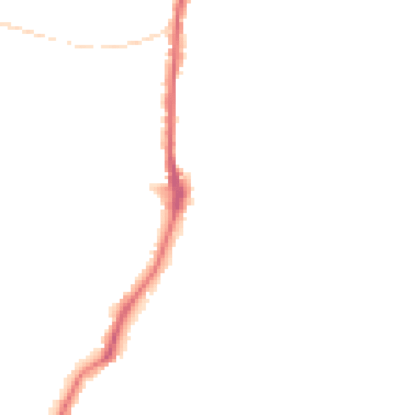 Night-time road noise heatmap for S11 9EE