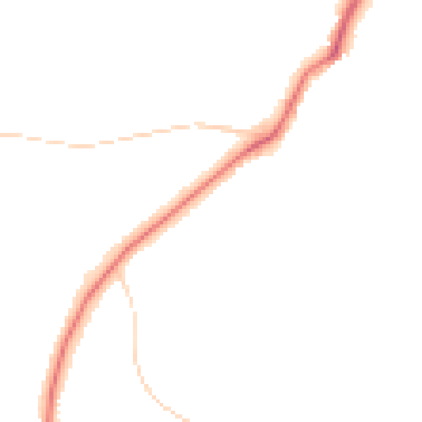 Night-time road noise heatmap for S11 9PR