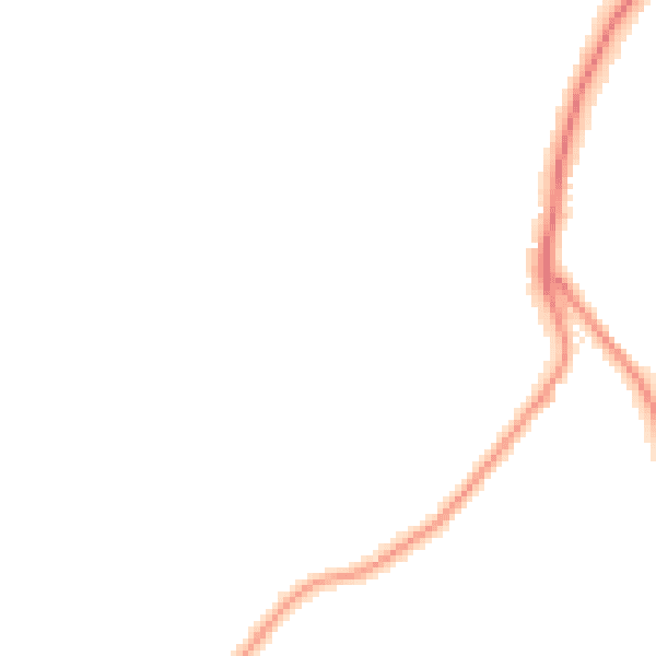 Night-time road noise heatmap for S11 9QY