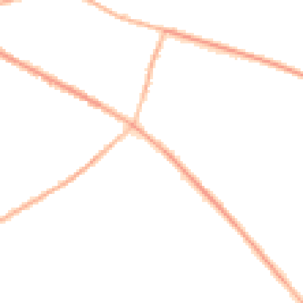 Night-time road noise heatmap for S12 2AT