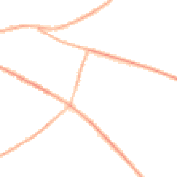 Night-time road noise heatmap for S12 2DA