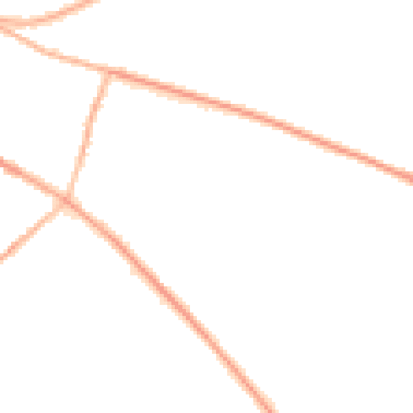 Night-time road noise heatmap for S12 2DJ