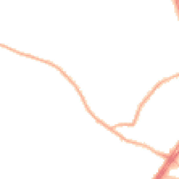 Night-time road noise heatmap for S12 2QS