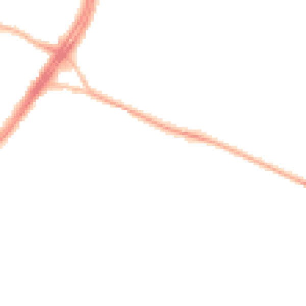 Night-time road noise heatmap for S12 3HD