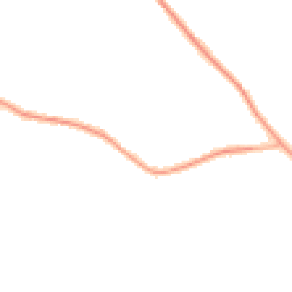 Night-time road noise heatmap for S12 3XH