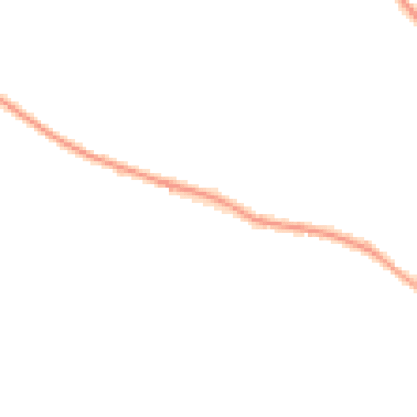 Night-time road noise heatmap for S12 3XJ