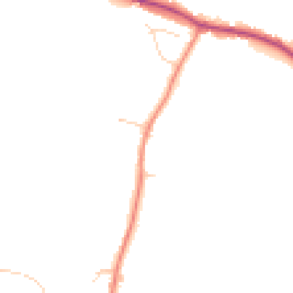 Daytime road noise heatmap for S12 3XR