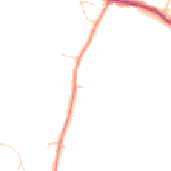 Daytime road noise heatmap for S12 3XT