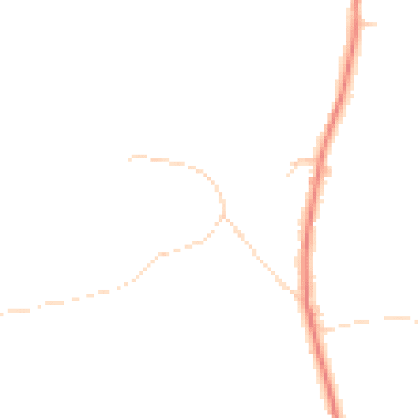 Daytime road noise heatmap for S12 3YA