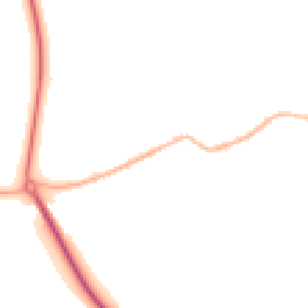 Night-time road noise heatmap for S13 7ER