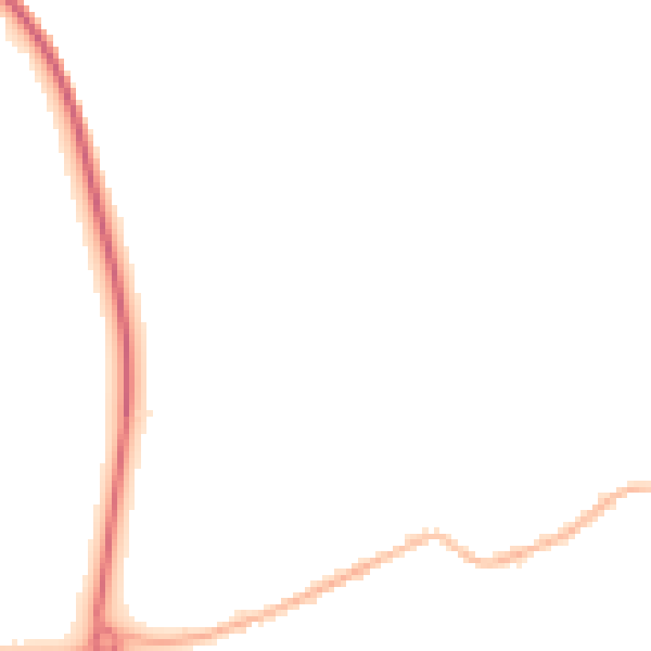 Night-time road noise heatmap for S13 7GN