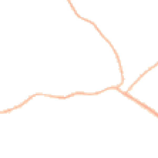 Night-time road noise heatmap for S13 7JR