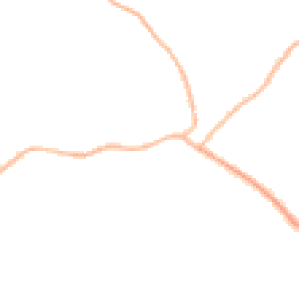 Night-time road noise heatmap for S13 7LB