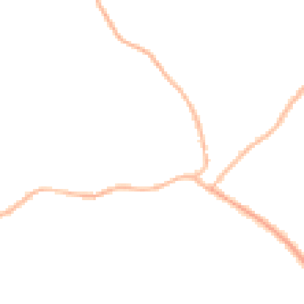 Night-time road noise heatmap for S13 7PA