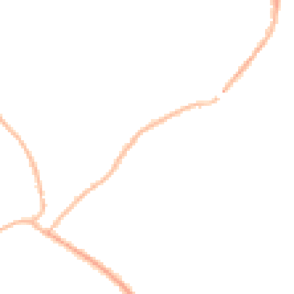 Night-time road noise heatmap for S13 7RL