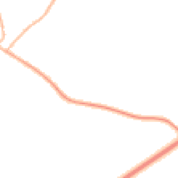 Night-time road noise heatmap for S13 7RW