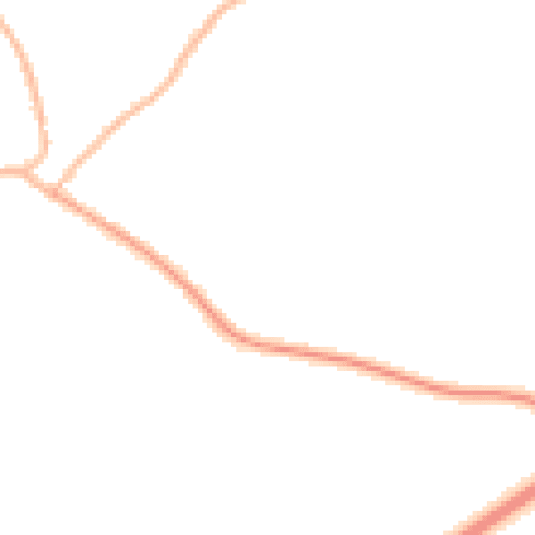 Night-time road noise heatmap for S13 7RY