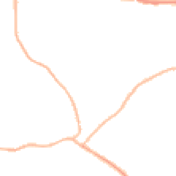 Night-time road noise heatmap for S13 7TN