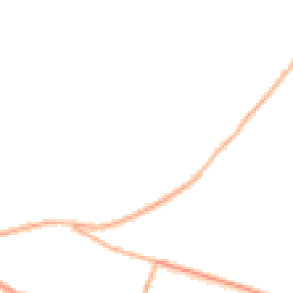 Night-time road noise heatmap for S13 8EA
