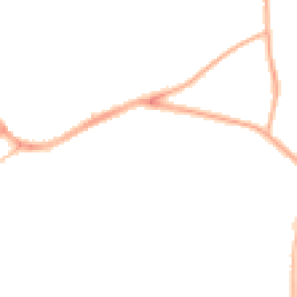 Night-time road noise heatmap for S13 9HY