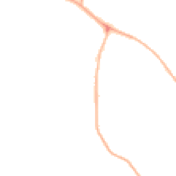Night-time road noise heatmap for S13 9QH