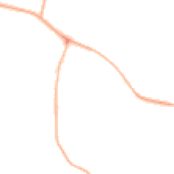 Night-time road noise heatmap for S13 9QR