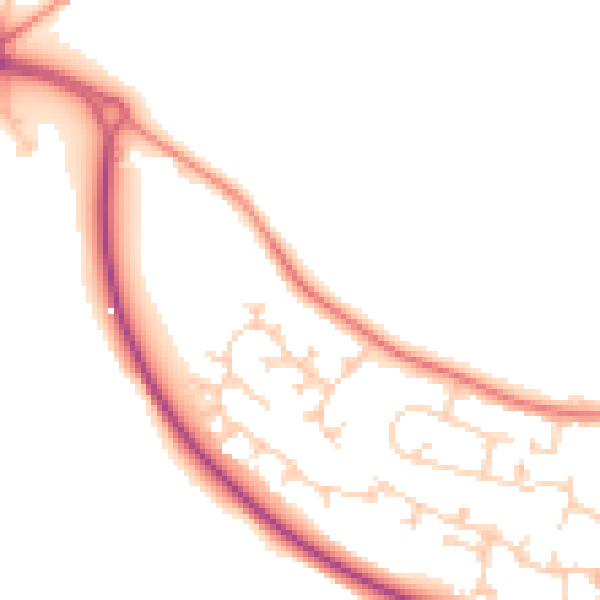 Daytime road noise heatmap for S13 9ZB