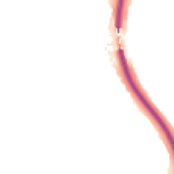 Night-time road noise heatmap for S18 1QW