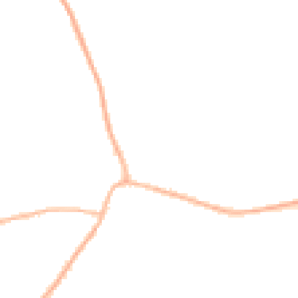 Night-time road noise heatmap for S18 3AD