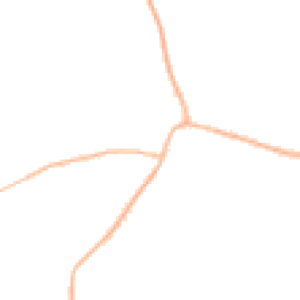 Night-time road noise heatmap for S18 3DF