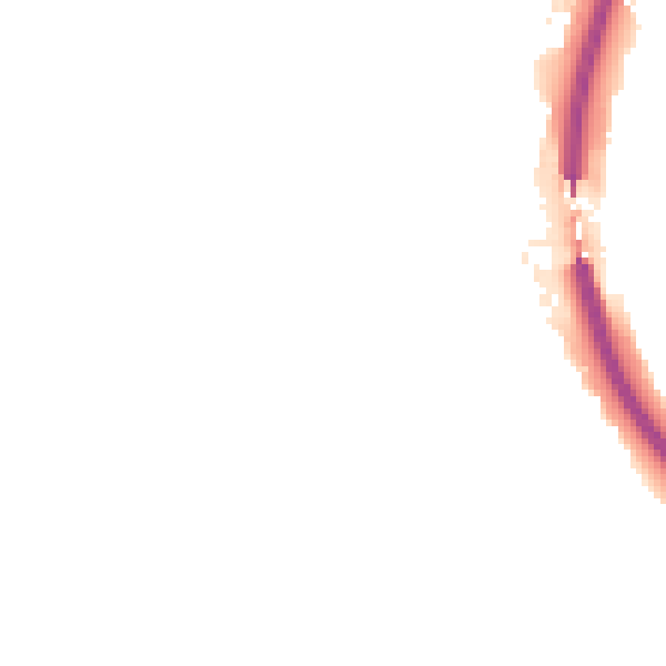 Night-time road noise heatmap for S18 8PQ