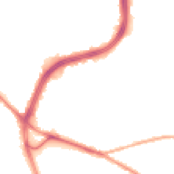 Night-time road noise heatmap for S2 1AQ