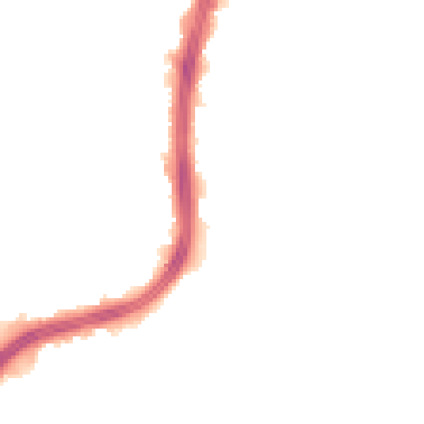 Night-time road noise heatmap for S2 1BP