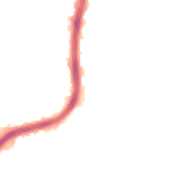 Night-time road noise heatmap for S2 1BQ