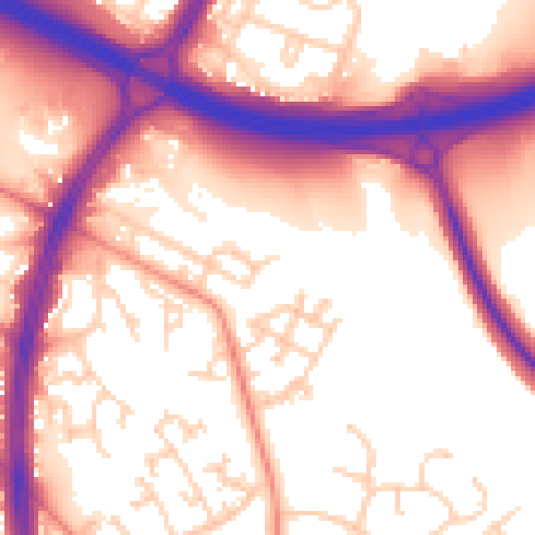 Daytime road noise heatmap for S2 1DF