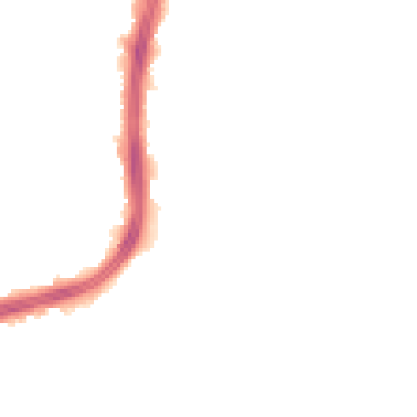 Night-time road noise heatmap for S2 1NH