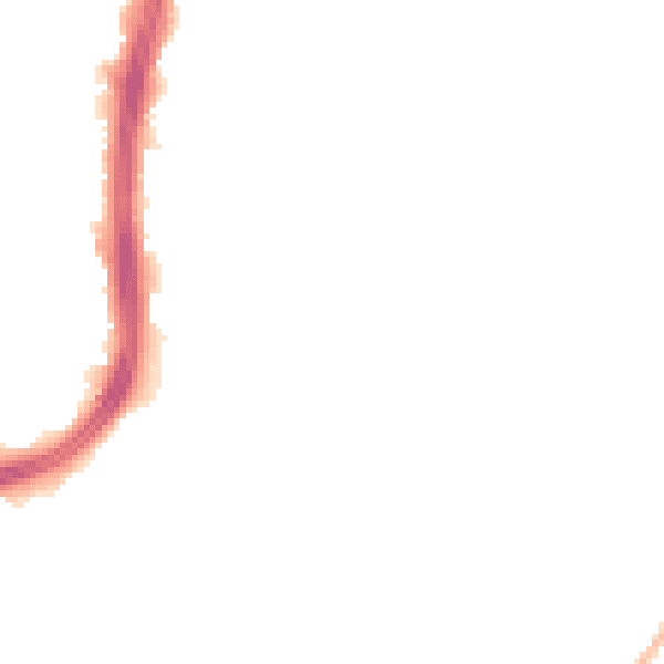 Night-time road noise heatmap for S2 1NP